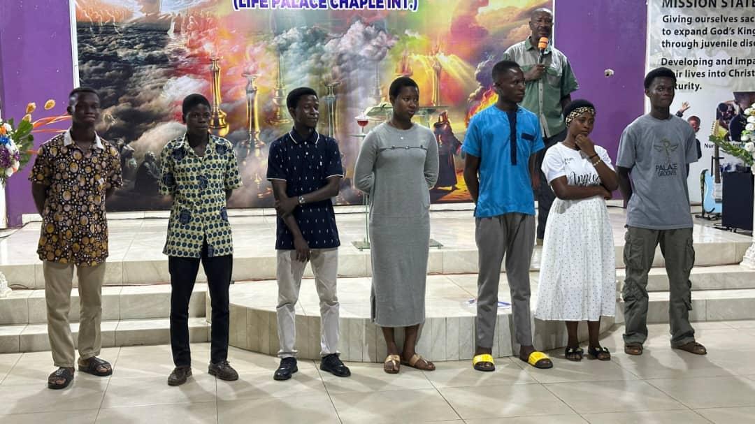 Young adults preparing for ministry at Life Palace Chapel